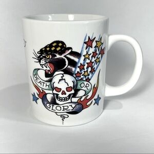 Ed Hardy LOVE KILLS SLOWLY Death or Glory Mug 14 oz Coffee Cup